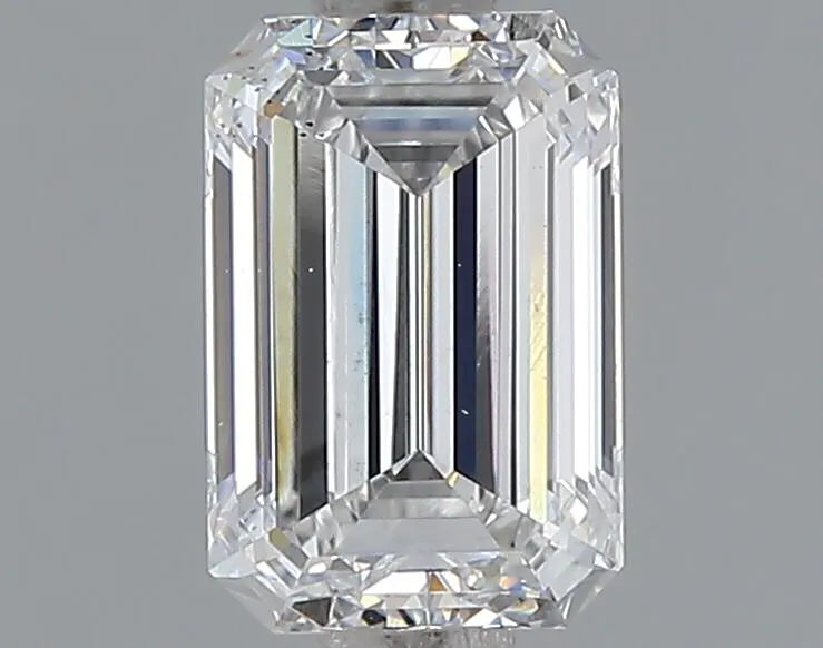 1.02ct Emerald Lab Grown Diamond (Colour D, Clarity SI1, IGI Certified)