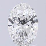 1.02ct Oval Lab Grown Diamond (Colour D, Clarity SI1, IGI Certified)