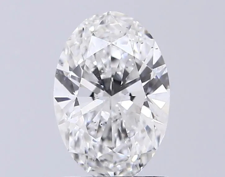 1.02ct Oval Lab Grown Diamond (Colour D, Clarity SI1, IGI Certified)