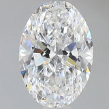 1.02ct Oval Lab Grown Diamond (Colour D, Clarity VS2, IGI Certified)