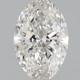 1.02ct Oval Lab Grown Diamond (Colour F, Clarity VS1, IGI Certified)