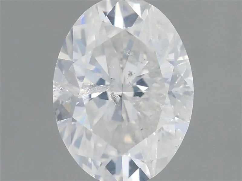1.02ct Oval Natural Diamond (Colour G, Clarity I1, Cut VG, IGI Certified)