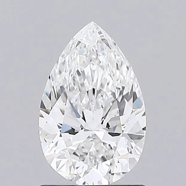 1.02ct Pear Natural Diamond (Colour E, Clarity VS2, Cut VG, IGI Certified)