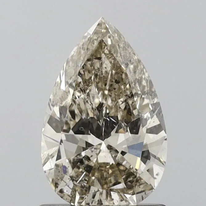 1.02ct Pear Natural Diamond (Colour L, Clarity SI2, Cut VG, IGI Certified)