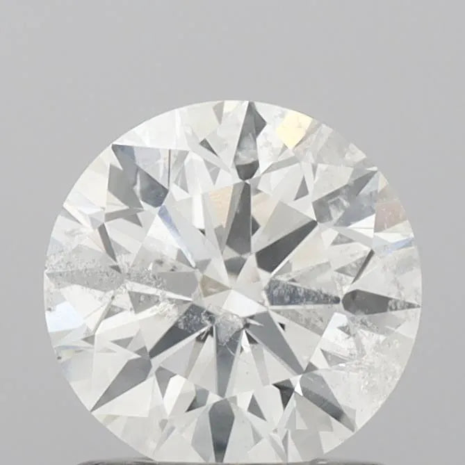 1.02ct Round Natural Diamond (Colour H, Clarity I1, Cut EX, IGI Certified)