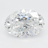 1.03ct Oval Lab Grown Diamond (Colour D, Clarity VS2, IGI Certified)