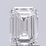 1.04ct Emerald Lab Grown Diamond (Colour F, Clarity VS1, IGI Certified)
