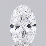 1.04ct Oval Lab Grown Diamond (Colour D, Clarity VVS2, IGI Certified)