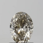 1.04ct Oval Natural Diamond (Colour K, Clarity I1, Cut VG, IGI Certified)