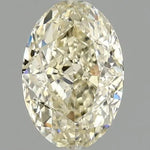 1.05ct Oval Lab Grown Diamond (Colour Fancy Light Yellow, Clarity VVS2, IGI Certified)