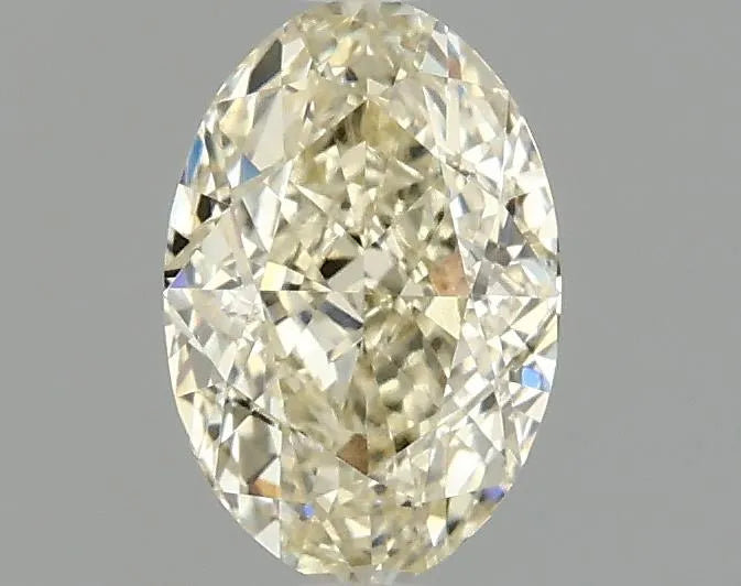 1.05ct Oval Lab Grown Diamond (Colour Fancy Light Yellow, Clarity VVS2, IGI Certified)