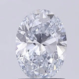 1.05ct Oval Lab Grown Diamond (Colour H, Clarity VVS2, IGI Certified)
