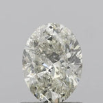 1.05ct Oval Natural Diamond (Colour K, Clarity I1, Cut VG, IGI Certified)