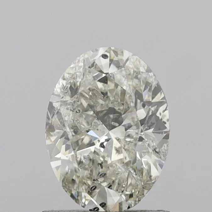 1.05ct Oval Natural Diamond (Colour K, Clarity I1, Cut VG, IGI Certified)