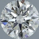 1.06ct Round Natural Diamond (Colour J, Clarity SI1, Cut EX, IGI Certified)