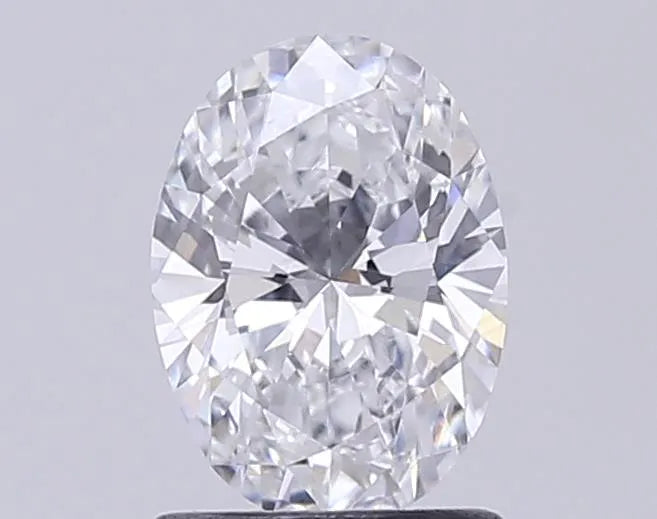 1.08ct Oval Lab Grown Diamond (Colour D, Clarity VVS2, IGI Certified)