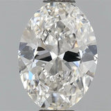 1.08ct Oval Lab Grown Diamond (Colour G, Clarity VS2, Uncertified)