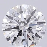 1.08ct Round Lab Grown Diamond (Colour G, Clarity IF, Cut ID, IGI Certified)