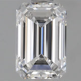 1.10ct Emerald Lab Grown Diamond (Colour D, Clarity VVS2, IGI Certified)