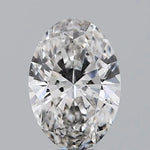 1.10ct Oval Lab Grown Diamond (Colour G, Clarity SI1, IGI Certified)