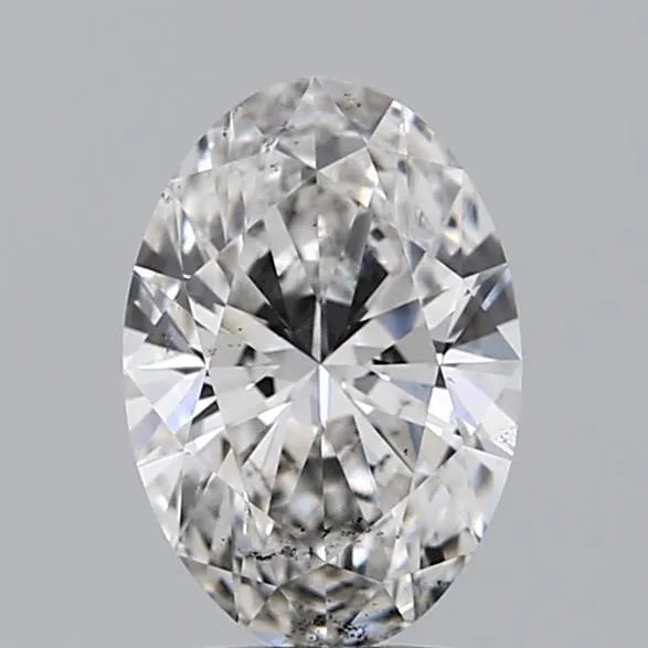1.10ct Oval Lab Grown Diamond (Colour G, Clarity SI1, IGI Certified)