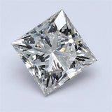 1.10ct Princess Natural Diamond (Colour J, Clarity VVS1, GIA Certified)