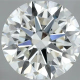 1.10ct Round Natural Diamond (Colour H, Clarity VS1, Cut EX, IGI Certified)
