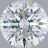 1.11ct Round Natural Diamond (Colour G, Clarity IF, Cut EX, IGI Certified)