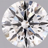 1.12ct Round Natural Diamond (Colour H, Clarity VS2, Cut EX, IGI Certified)