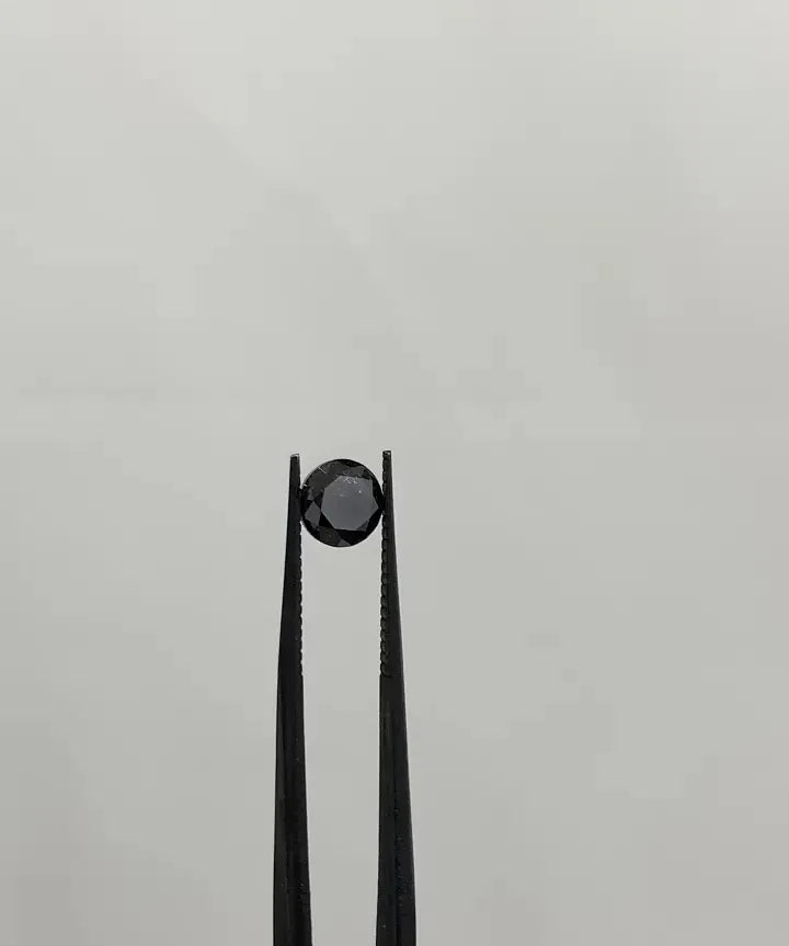 1.17ct Round Natural Diamond (Colour Fancy Black, Clarity VVS2, Cut EX, GIA Certified)