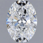 1.18ct Oval Lab Grown Diamond (Colour D, Clarity VS2, IGI Certified)