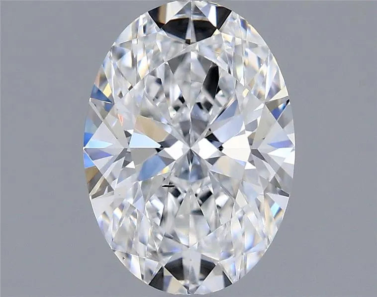 1.18ct Oval Lab Grown Diamond (Colour D, Clarity VS2, IGI Certified)