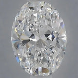 1.20ct Oval Lab Grown Diamond (Colour E, Clarity VS1, Uncertified)