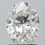 1.20ct Oval Natural Diamond (Colour I, Clarity SI1, Cut EX, IGI Certified)