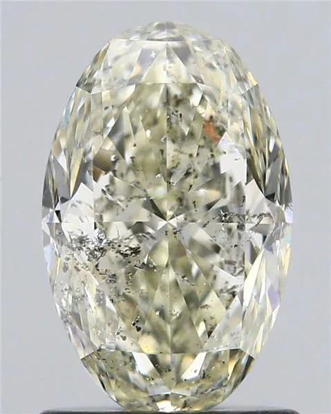 1.20ct Oval Natural Diamond (Colour K, Clarity SI2, IGI Certified)