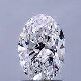 1.21ct Oval Lab Grown Diamond (Colour D, Clarity VS1, IGI Certified)