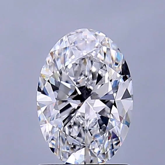 1.21ct Oval Lab Grown Diamond (Colour D, Clarity VS1, IGI Certified)
