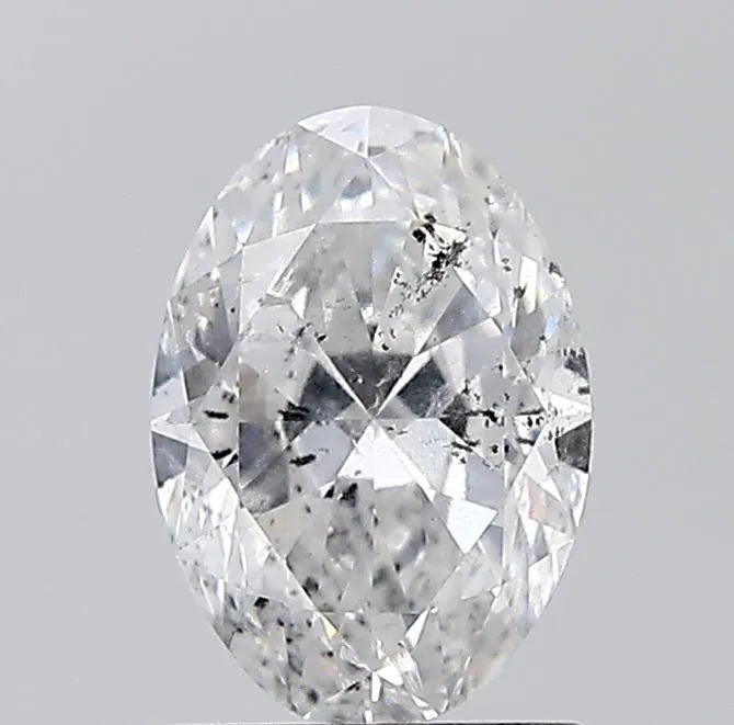 1.21ct Oval Natural Diamond (Colour E, Clarity I1, Cut VG, IGI Certified)