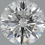 1.21ct Round Natural Diamond (Colour H, Clarity VVS2, Cut EX, IGI Certified)