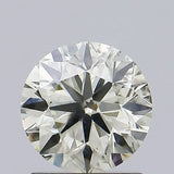 1.21ct Round Natural Diamond (Colour L, Clarity SI1, Cut EX, IGI Certified)