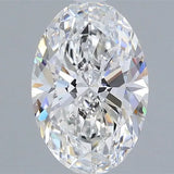 1.23ct Oval Lab Grown Diamond (Colour E, Clarity VVS2, IGI Certified)