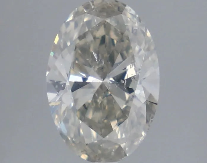 1.23ct Oval Natural Diamond (Colour Faint Gray, Clarity I1, GIA Certified)