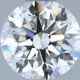 1.23ct Round Natural Diamond (Colour H, Clarity VS2, Cut EX, IGI Certified)
