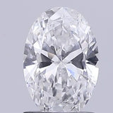 1.24ct Oval Lab Grown Diamond (Colour D, Clarity VS2, IGI Certified)