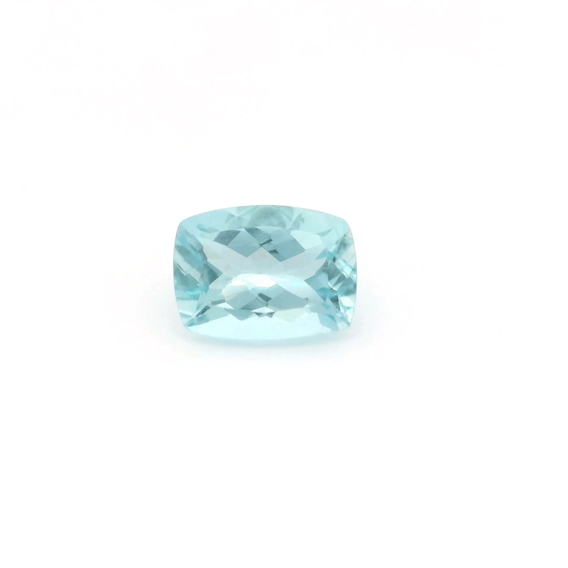 1.25ct Cushion Natural Aquamarine (Colour Blue, Clarity Eye Clean, Cut Faceted)