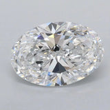 1.26ct Oval Lab Grown Diamond (Colour D, Clarity FL, IGI Certified)