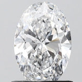 1.26ct Oval Lab Grown Diamond (Colour D, Clarity VVS2, IGI Certified)