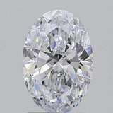 1.26ct Oval Lab Grown Diamond (Colour E, Clarity IF, IGI Certified)