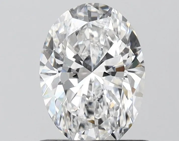 1.28ct Oval Lab Grown Diamond (Colour D, Clarity VVS2, IGI Certified)