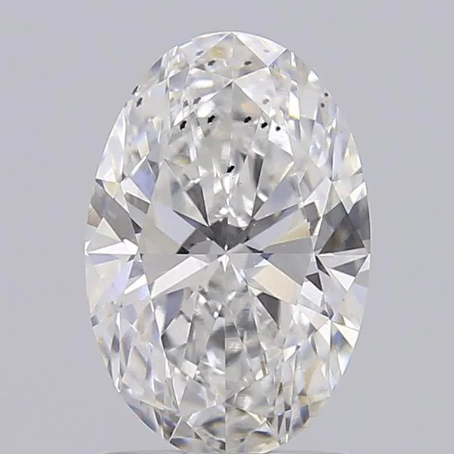 1.29ct Oval Lab Grown Diamond (Colour E, Clarity SI1, IGI Certified)